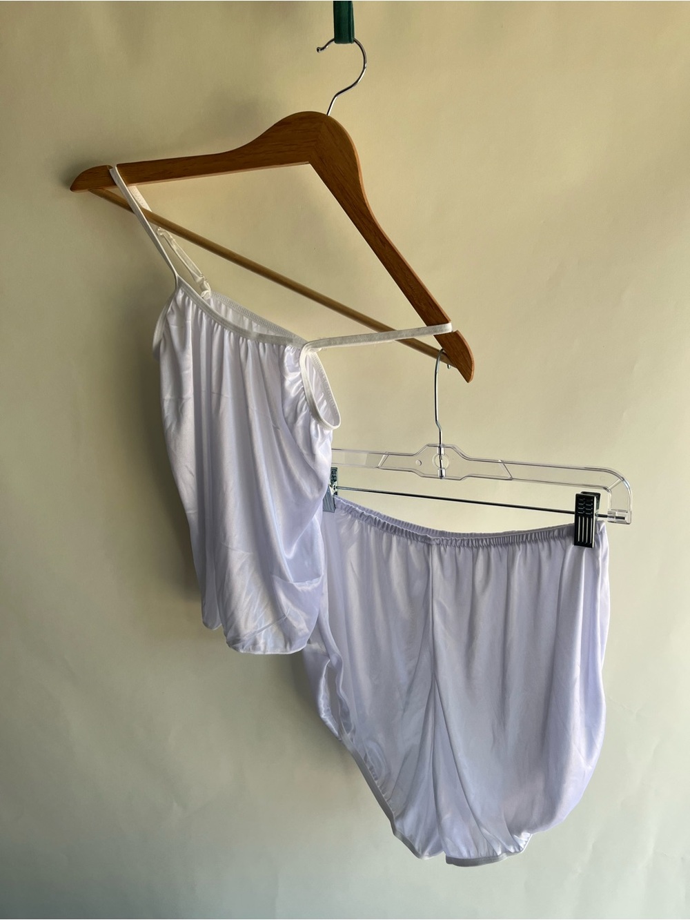 Unbranded Sheer Bloomers Cami Set No Size Tag Sz Sm? XS? Med? Shorts Set